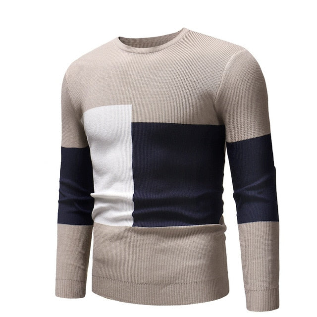 Autumn And Winter New Fashion Comfortable Men's Round Neck Sweater Cotton Thin Men's Pullover Sweaters Casual Knitted Sweater