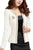 New 2020 Women Spring Winter Coat Short design Elegant Beaded Diamond slim Long sleeve