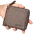 Baellerry Casual Style Zipper Men Wallets Card Holder Small Wallet Synthetic Leather Purse Coin Purse