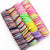 New 100PCS/Lot Girls Candy Colors Nylon 3CM Rubber Bands Children Safe Elastic Hair Bands Ponytail Holder Girls Hair Accessories