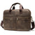 WESTAL Bag men's Genuine Leather briefcase man laptop bag natural Leather for men