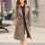 2019 New Women Overcoat Wool Coat Double Breasted High Quality Autumn Winter Jacket Elegant