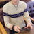 Korea Sweaters And Pullovers Men Long Sleeve Knitted Sweater High Quality Winter Pullovers