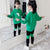 Brand kids Clothing Suit Spring & Autumn Girls Suit Panda Alphabet Two-piece Suit Outfits