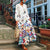 2020 Autumn Floral Printed Sundress ZANZEA Women Long Sleeve Dress Vintage Casual