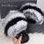 Ethel Anderson Fox fur Slippers Flip Flop women Fur Slides Sandals furry fluffy summer designer hot bestsale