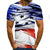 2020 summer new men's 3D printing men's round neck casual T-shirt