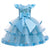 2020 Kids Girl Tutu Flower Dress Children Party Wedding Formal Dress for Girl Princess First