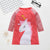 New Girls Toddler Baby Kids Clothes Dresses Summer Rainbow A-line Cotton Princess Tops