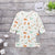 New Girls Toddler Baby Kids Clothes Dresses Summer Rainbow A-line Cotton Princess Tops