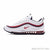 Nike Air Max 97 OG QS Men's Sneakers Breathable Running Shoes Genuine Silver Original 2009-001