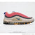 Air Max 97 NIKE Pink Corduroy 3M reflective Men's retro full palm cushion sports shoes CQ7512-462